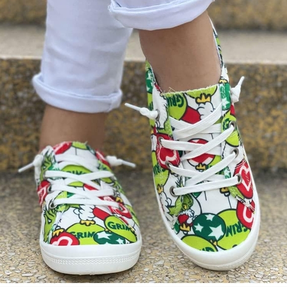 Out of stock Grinch shoes - Picture 1 of 4